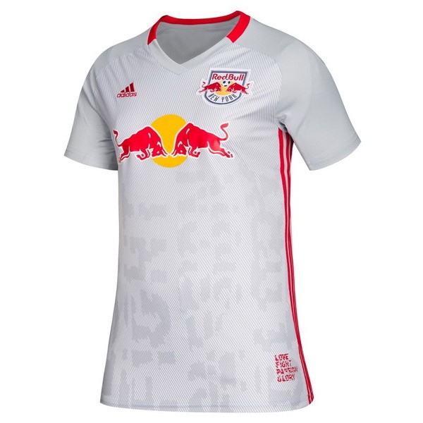 Camiseta Red Bulls 1ª Mujer 2019/20 Blanco